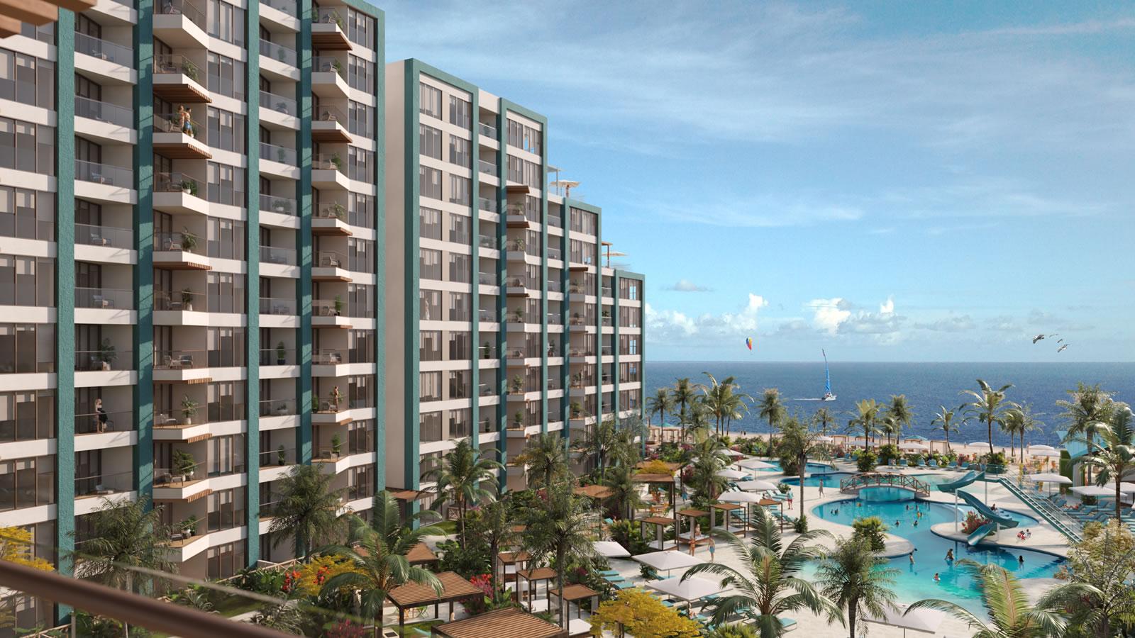 3 Bedroom Beachfront Condos for Sale, Margaritaville Beach Resort & Residences Playa Caracol, Panama — photo 4