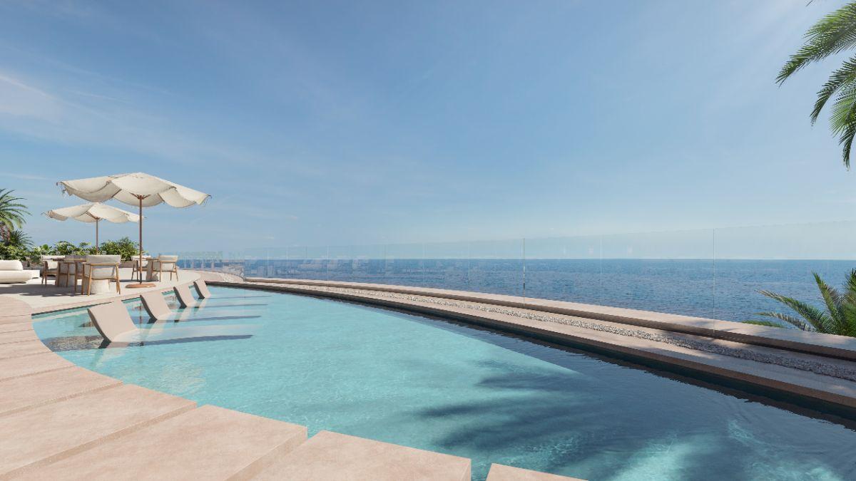 Oceanfront Triple-Level Penthouse with Solarium, Picuzzi, 3 Bedrooms, Lounge and TV Room in Cap Cana Marina — photo 1