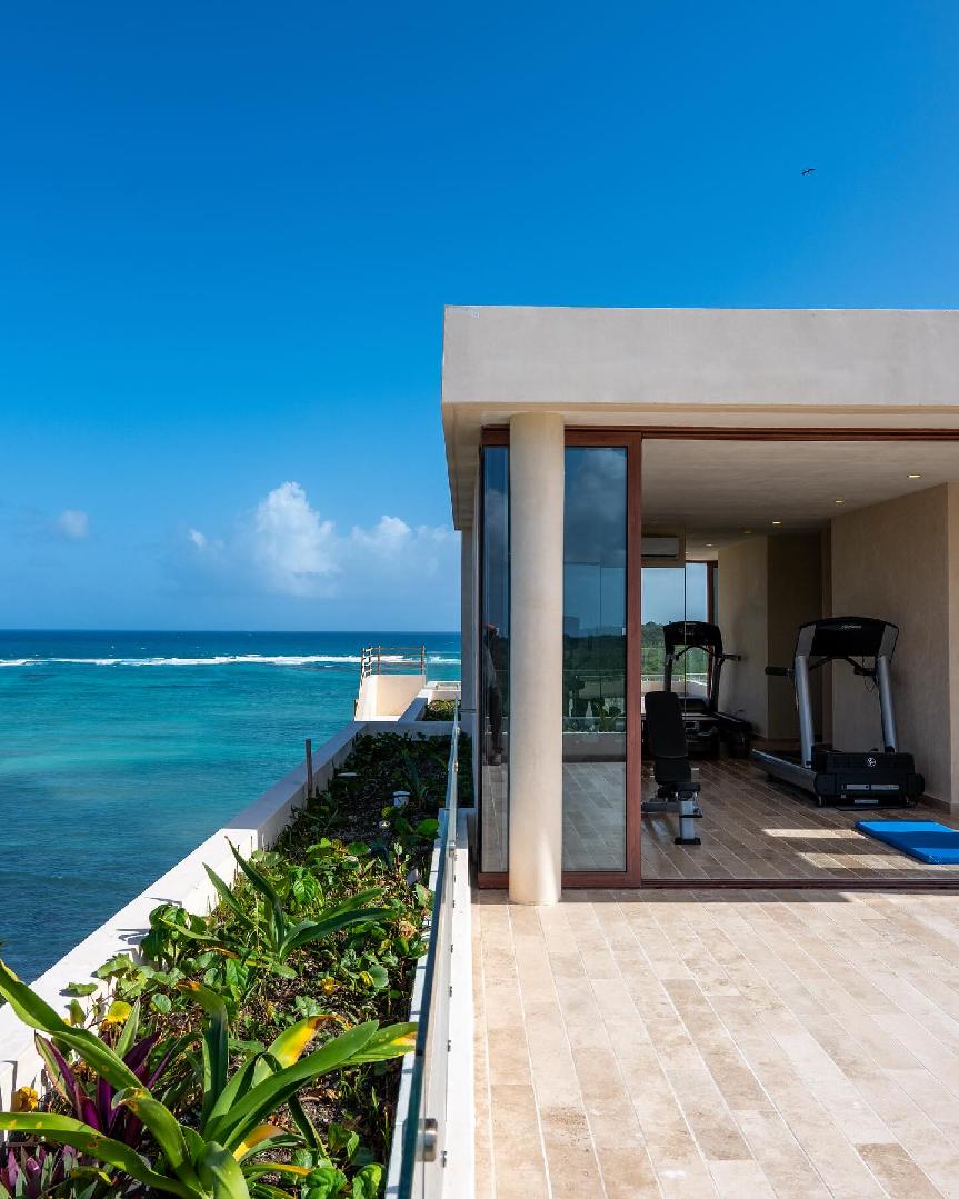 3 bedroom beachfront condo for sale in Koaba Tulum, Mexico — photo 4