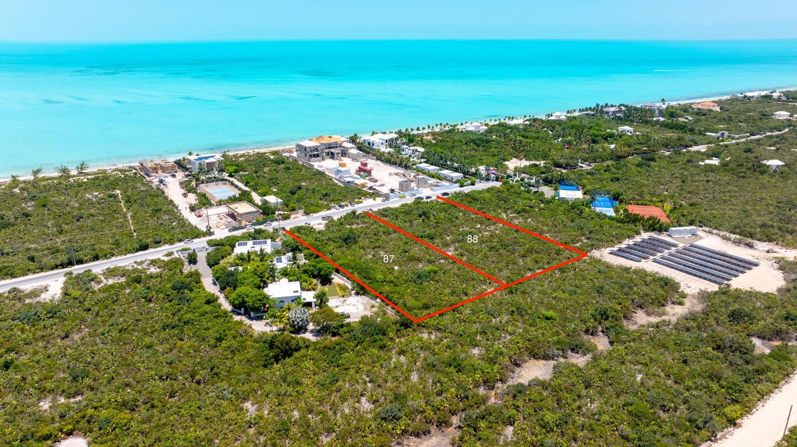 Two contiguous one-acre parcels in Long Bay, Providenciales, Turks and Caicos Islands — photo 3