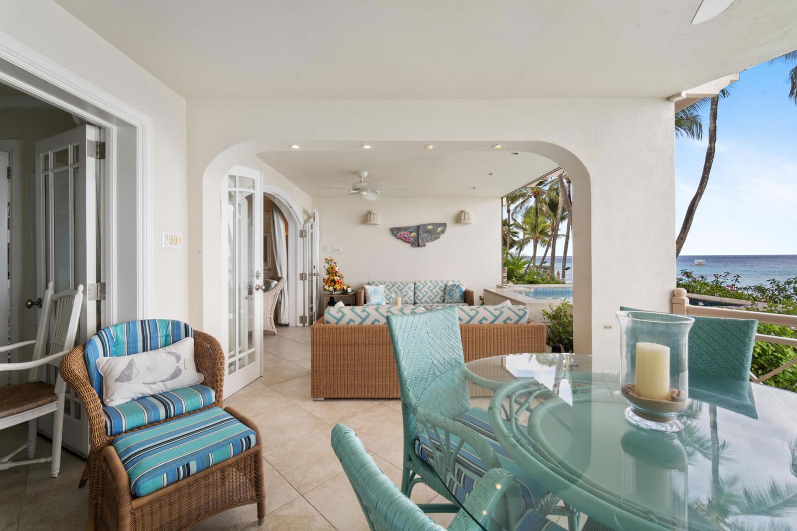 2 Bedroom Beachfront Condo 9 for Sale, Reeds House, Reeds Bay, St James, Barbados — photo 4