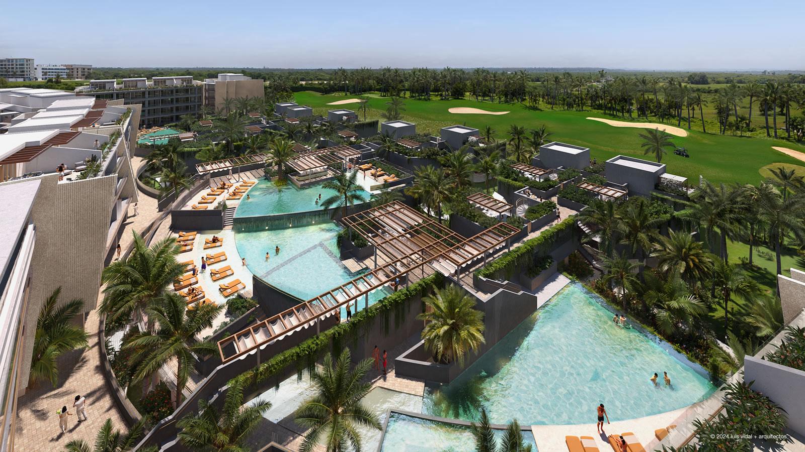 1 Bedroom Apartments for Sale, Circle Residences, Cap Cana, Dominican Republic — photo 5