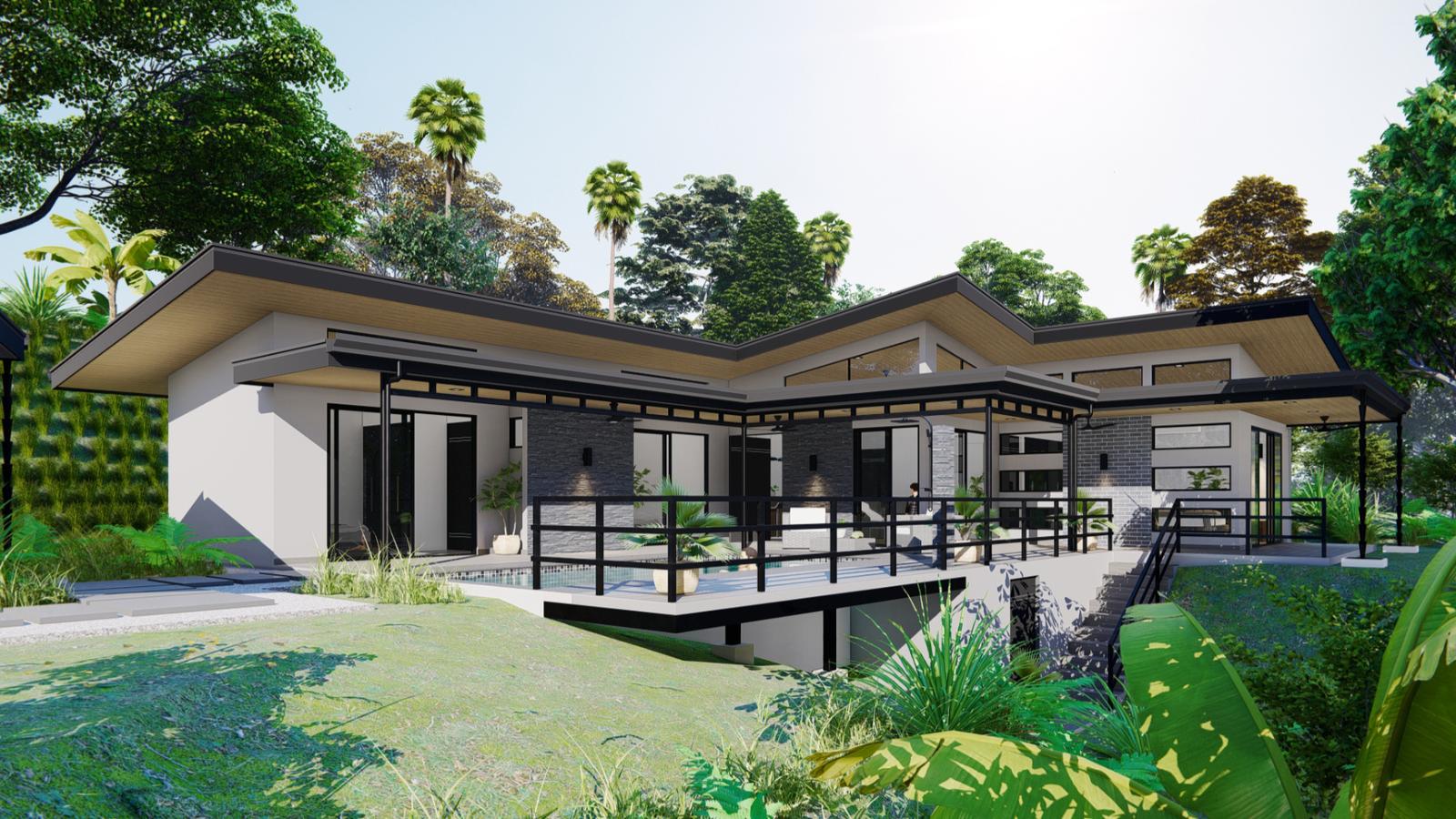 3 Bedroom Pre-Construction Home for Sale, Playa Hermosa, Costa Rica — photo 1