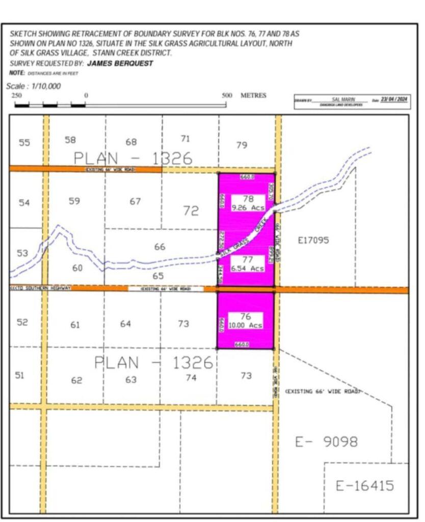 6.54 Acres Near Hopkins | Silk Grass, Stann Creek District — photo 2
