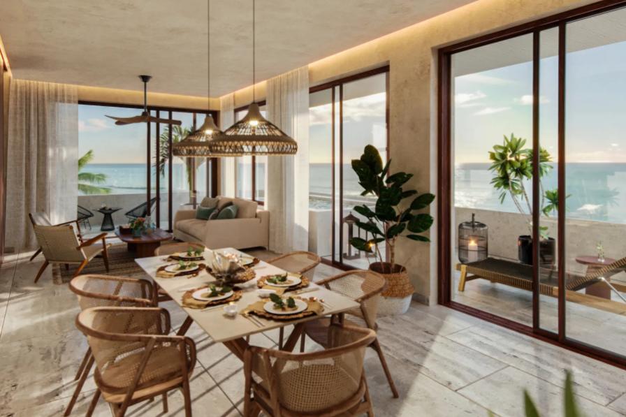 3 bedroom condo for sale in Beach Condos & Hotel Luxury Oasis at Puerto Morelos — photo 4