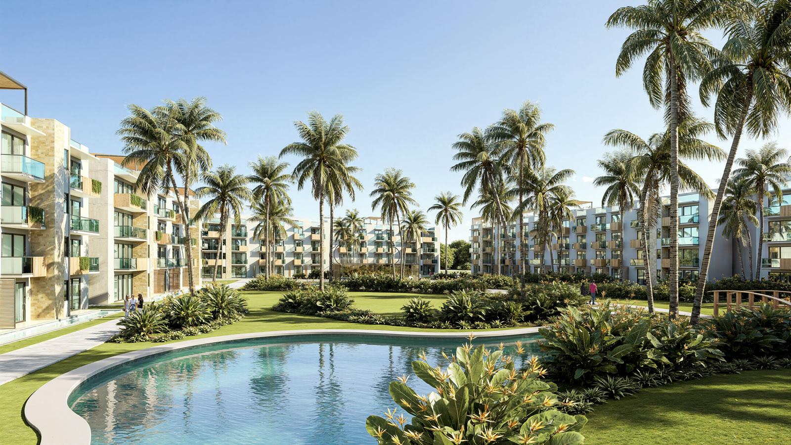 Studio Apartments for Sale, Aura Boulevard, Punta Cana, Dominican Republic — photo 1