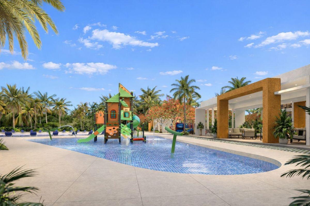 One Bedroom Apartments in Gated Community with Socail Areas, Pool, Kids Playgroung, Walking and Biking Trails, Gardens and Flexible Payments on Outsides of Punta Cana — photo 4