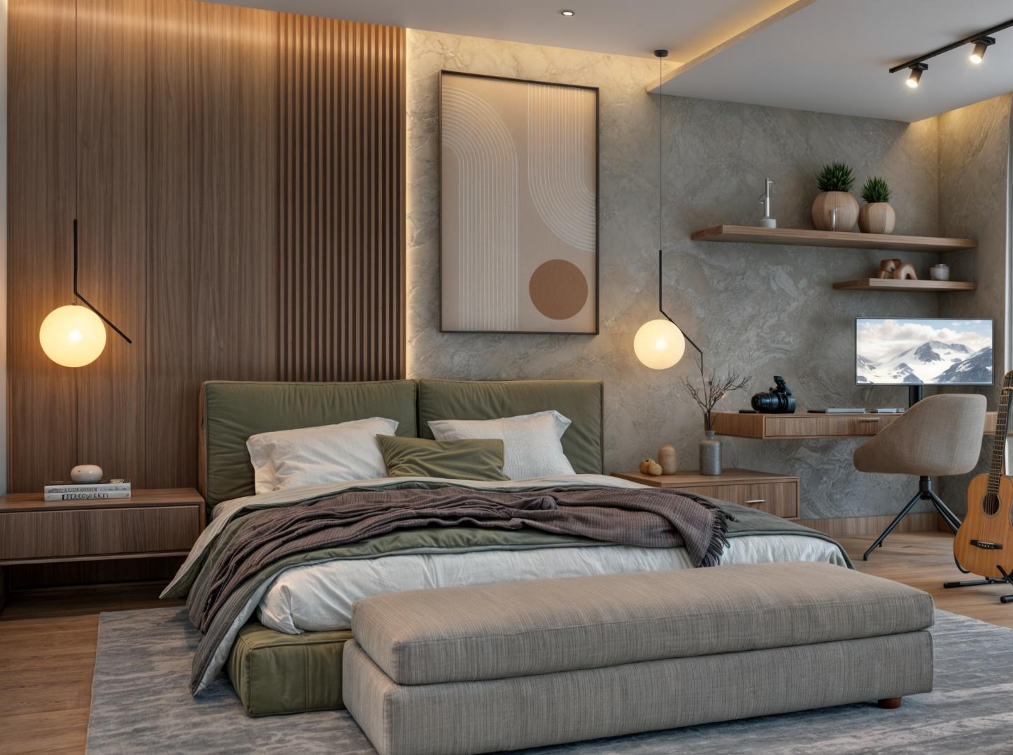 Contemporary One-bedroom Apartment With Private Picuzzi — photo 3