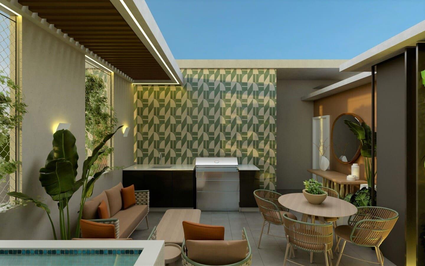 Id-2097 One-bedroom Penthouse For Sale In Bavaro Punta Cana — photo 3