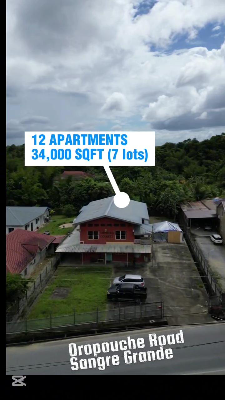 12 unit apartment building Oropuch Road Sangre Grande — photo 1