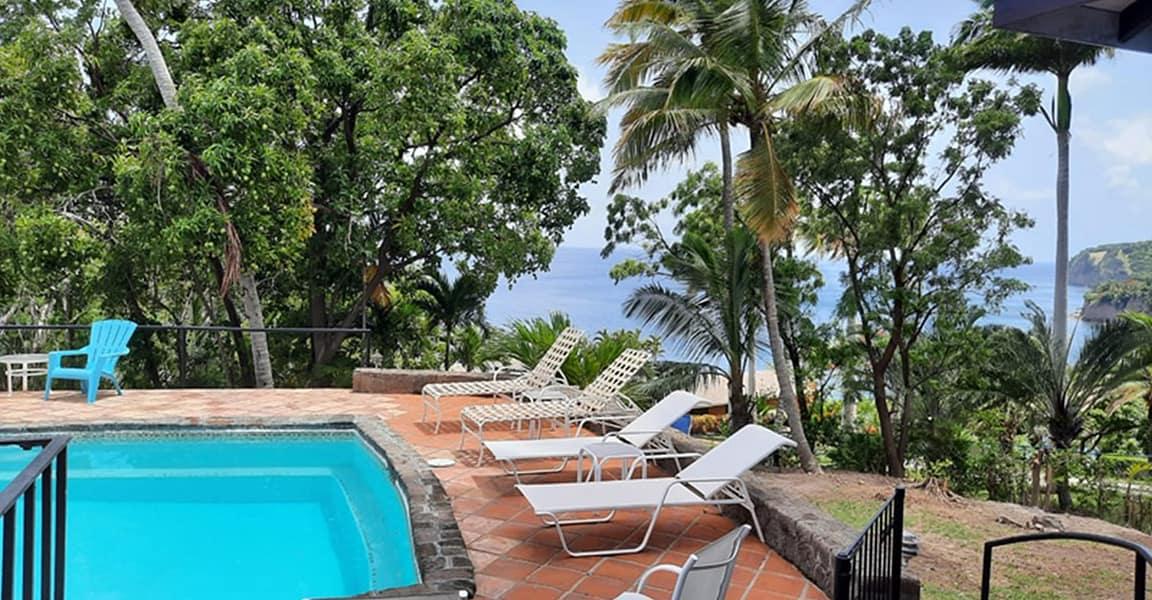 5 Bedroom Cliffside Property for Sale, Woodlands, Montserrat — photo 1
