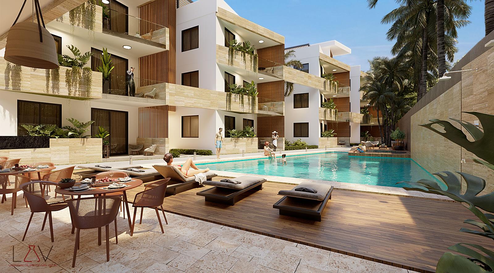 1 Bedroom Apartments for Sale, Zoe Residences, Las Terrenas, Dominican Republic — photo 1