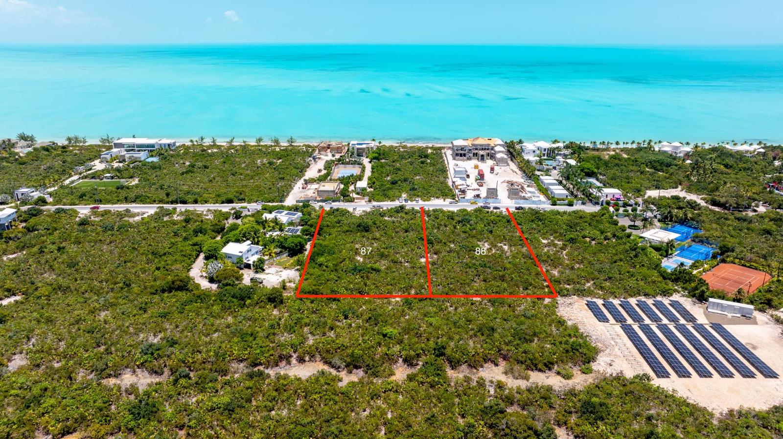 Two contiguous one-acre parcels in Long Bay, Providenciales, Turks and Caicos Islands — photo 4