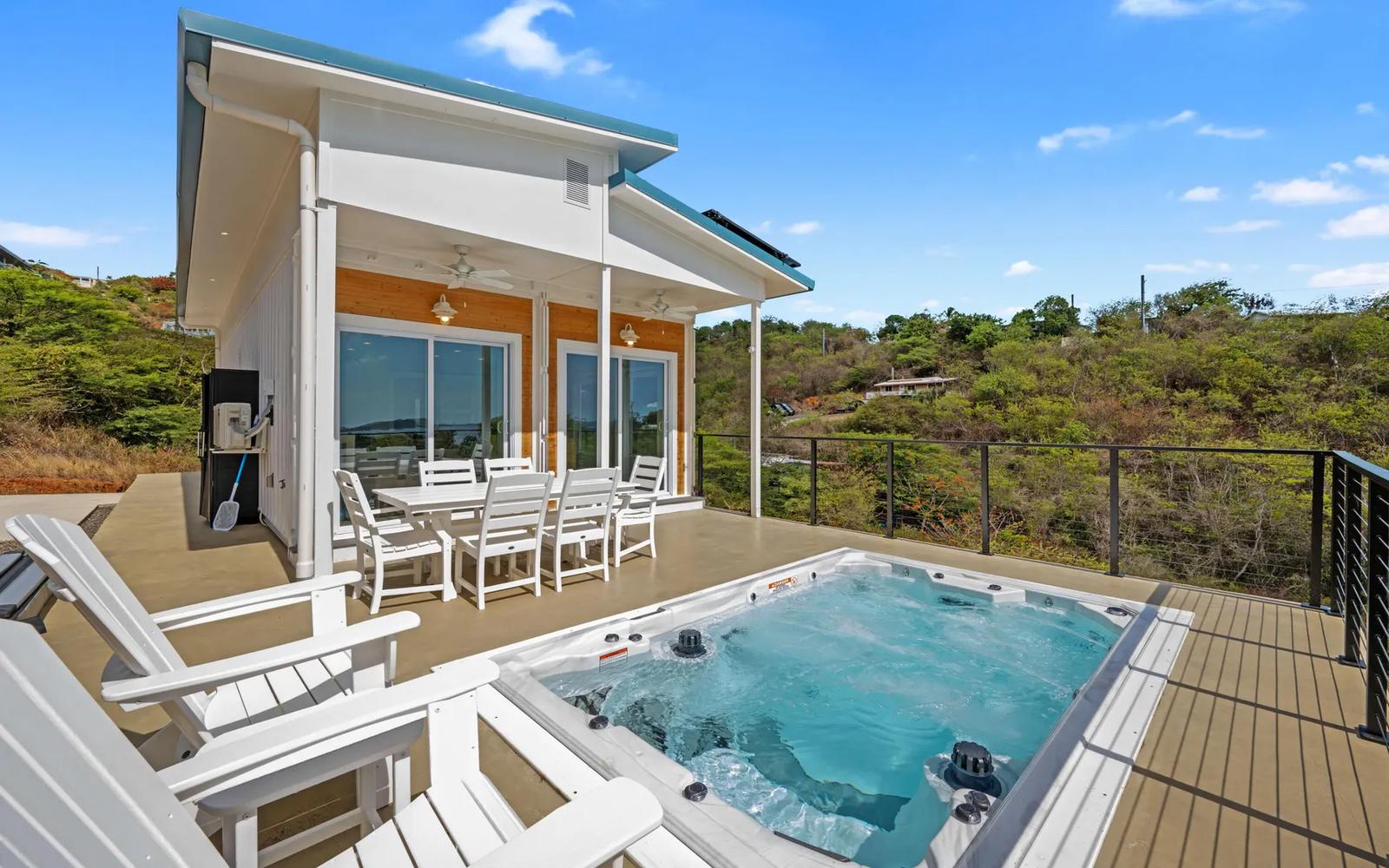 Brand New Luxury Container Home Steps from Limetree Beach — photo 3