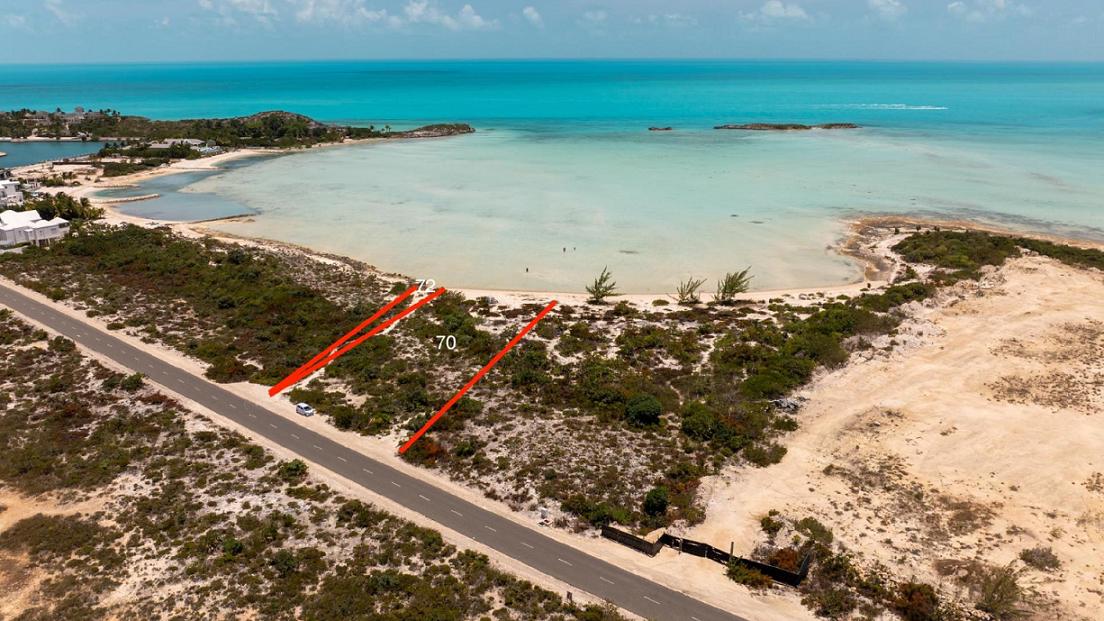 0.61-acre Beachfront Land Parcel in Turtle Tail, Providenciales — photo 1