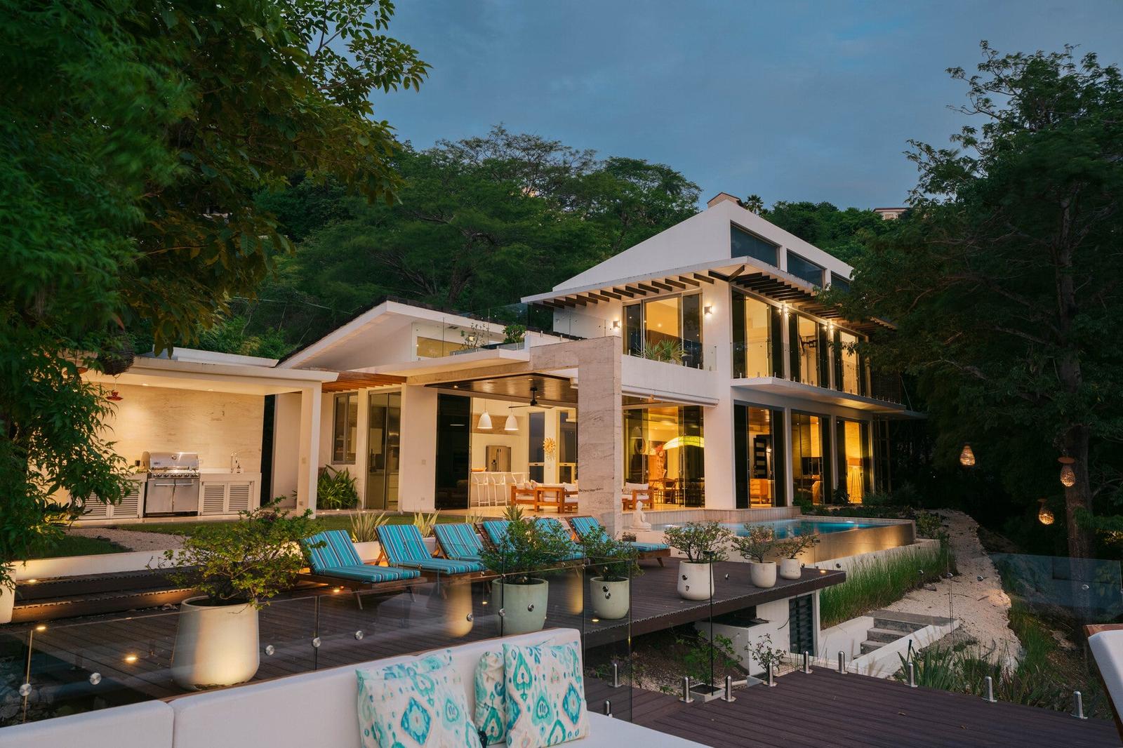 4 Bedroom Ocean View Home for Sale, El Tesoro, Tamarindo, Guanacaste, Costa Rica — photo 2