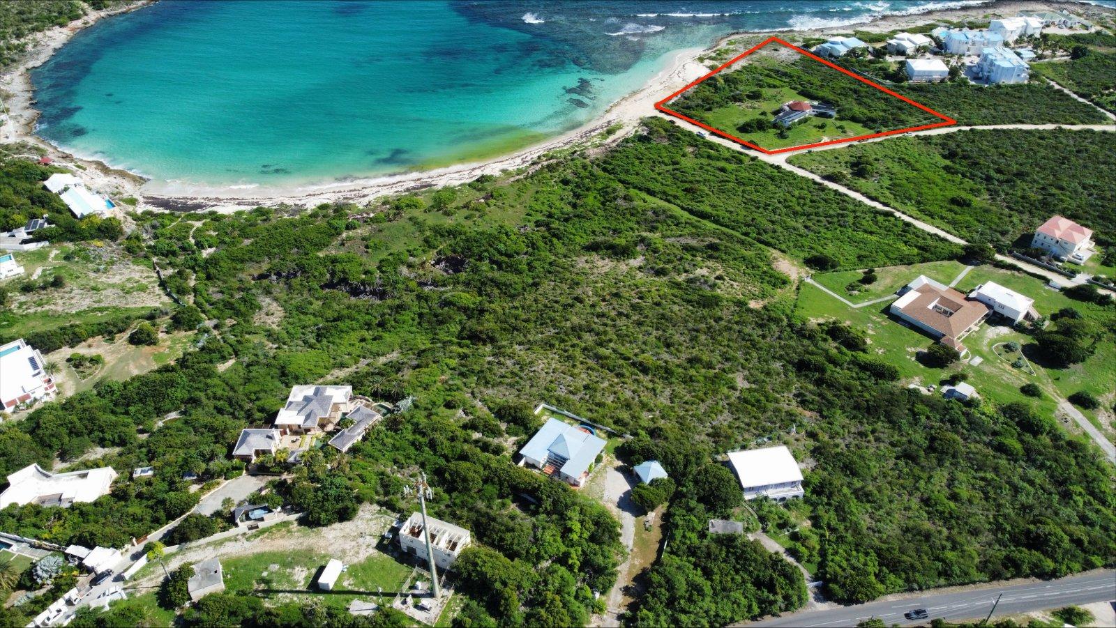 5 Acres of Beachfront Land for Sale, Sandy Hill Bay, Anguilla — photo 2