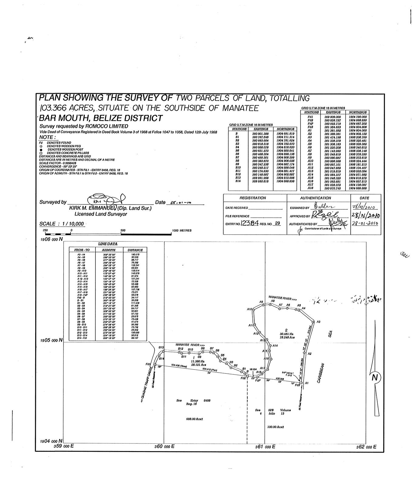 103-Acre Sea and River Front Lot with Half Mile of Beach and River Frontage — photo 4