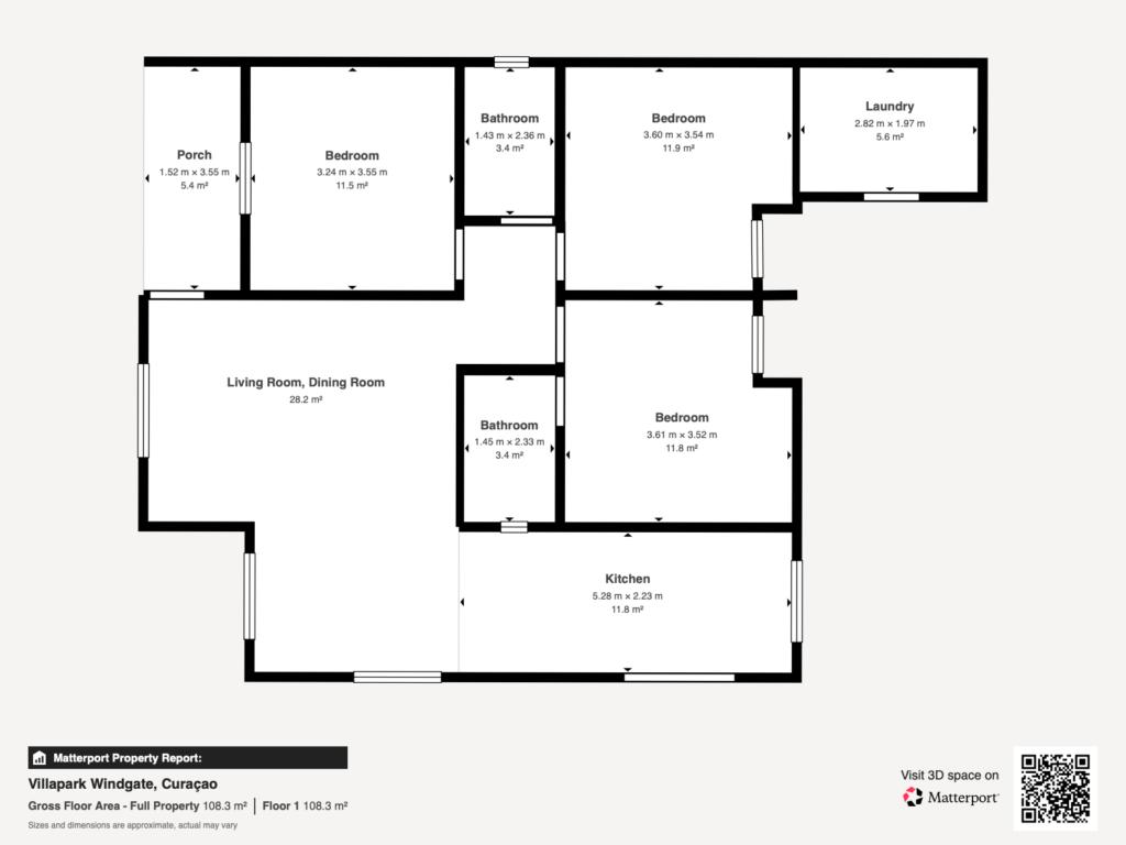 3 bedroom home for sale in Villapark Windgate, Kwartje — photo 2