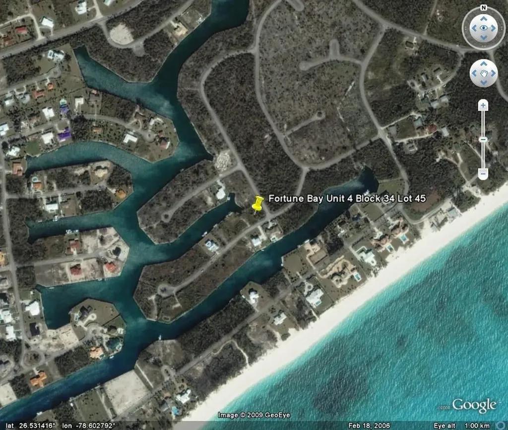 Canal front lot in Freeport, Grand Bahama — photo 1