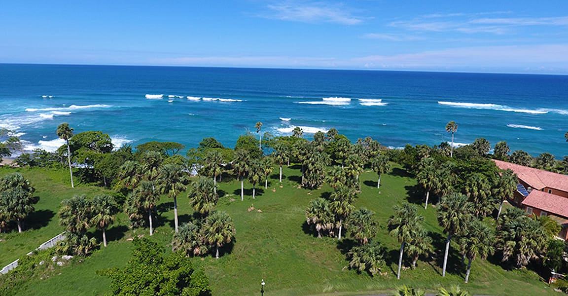2 Acre Oceanfront Lot for Sale, Las Olas, Sea Horse Ranch, Cabarete, Dominican Republic — photo 3
