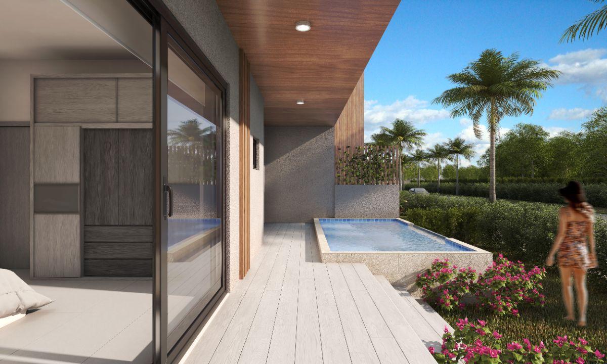 1 Bedroom + Family Room with Private Garden and Pool in Cap Cana — photo 2