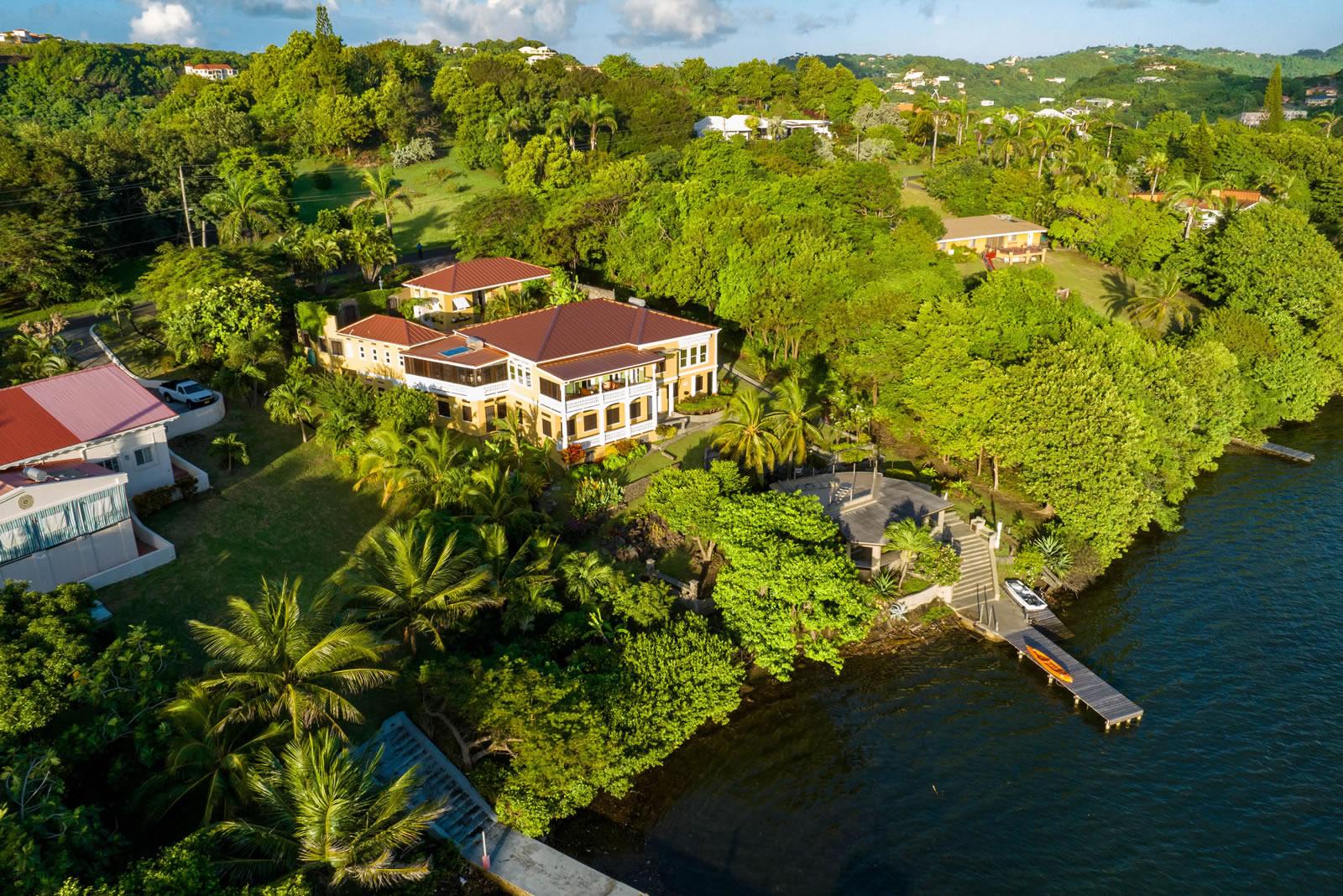 5 Bedroom Waterfront Home for Sale, Westerhall Point, Grenada — photo 1
