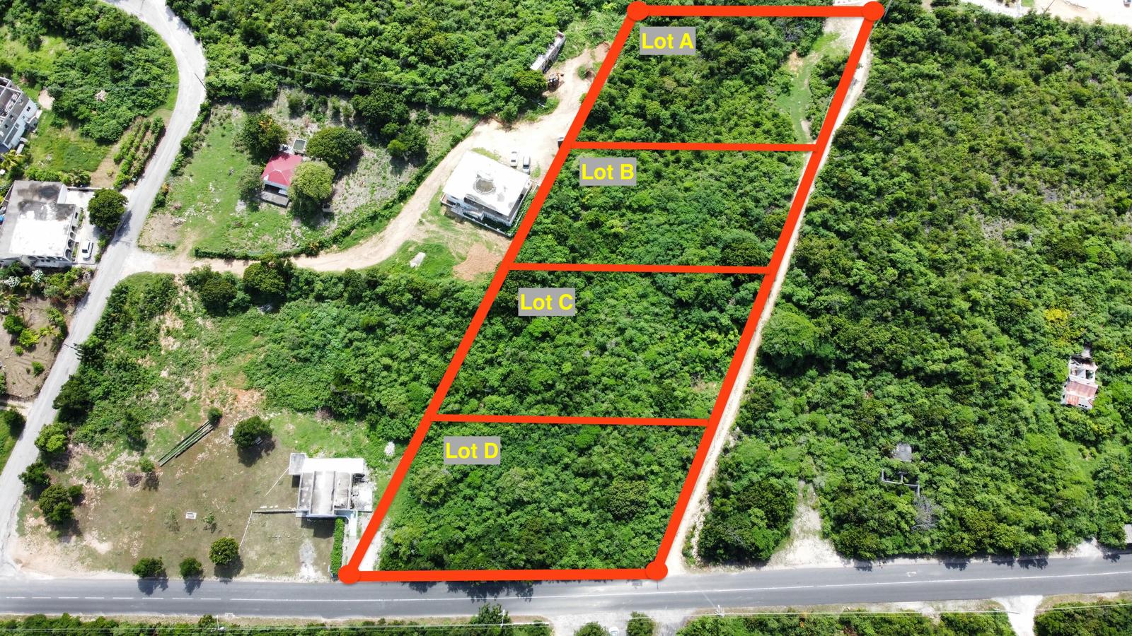 4 Building Lots for Sale, Sandy Hill Bay, Anguilla — photo 1