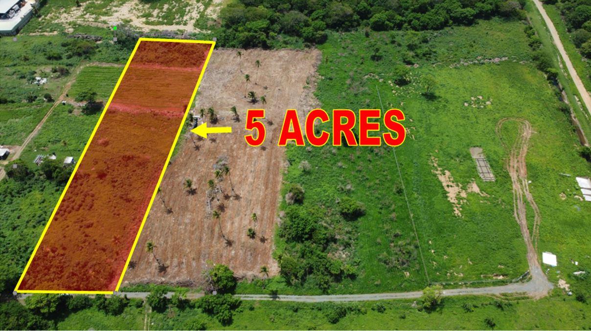 5 Acres of Prime Tobago Land For Sale Near to Cove Reef — photo 1