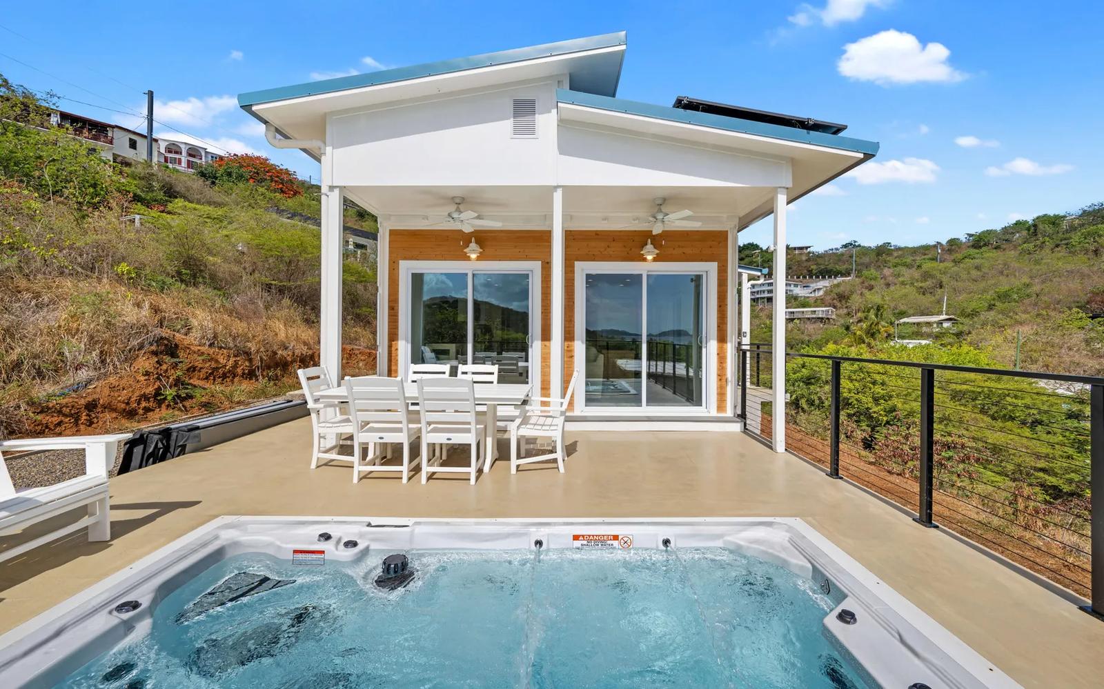Brand New Luxury Container Home Steps from Limetree Beach — photo 2