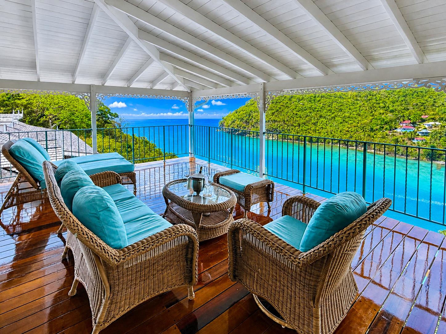 Villa Marigot, Marigot Bay - A Private Hillside Estate of Architectural Elegance Overlooking One of the Caribbean’s Most Iconic Bays — photo 2