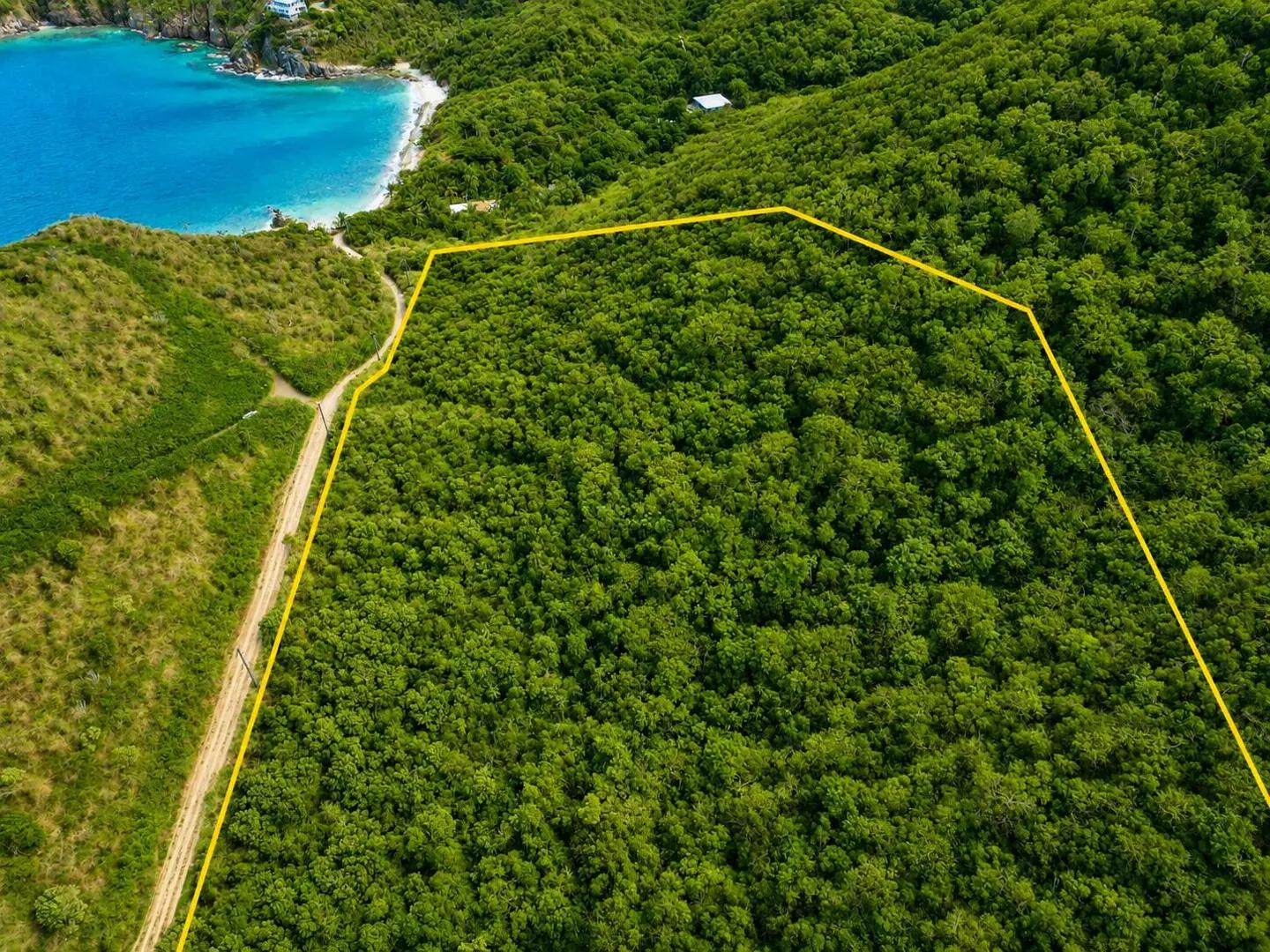 7.6 Acre Undeveloped Land Lot in Estate Mandahl, US Virgin Islands — photo 1