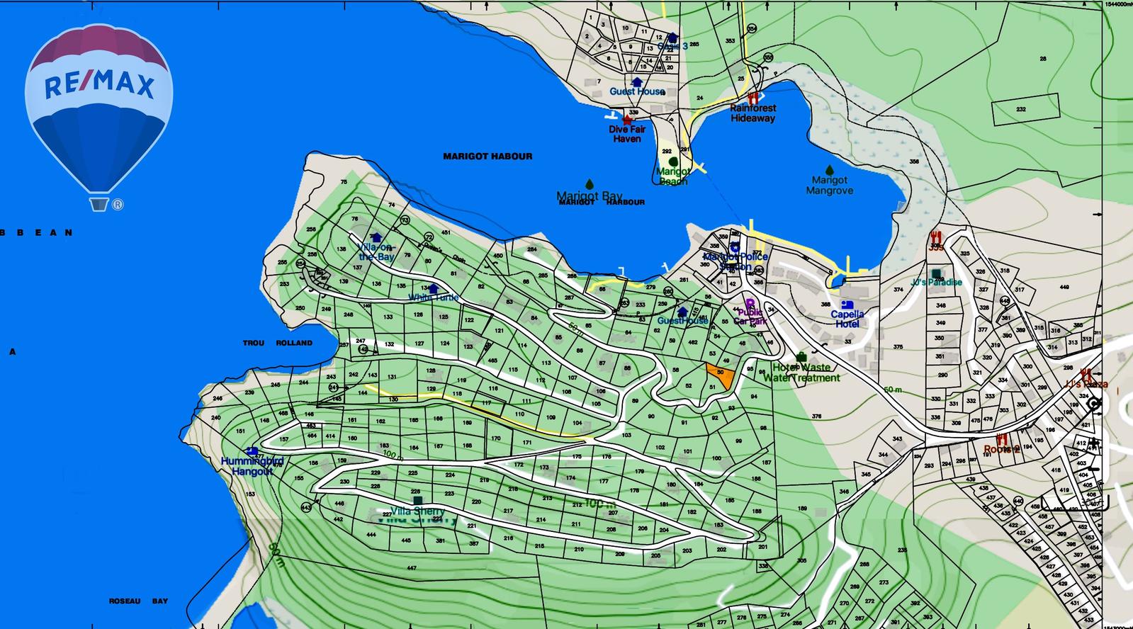Two Individual lots in Marigot Bay for Sale — photo 3