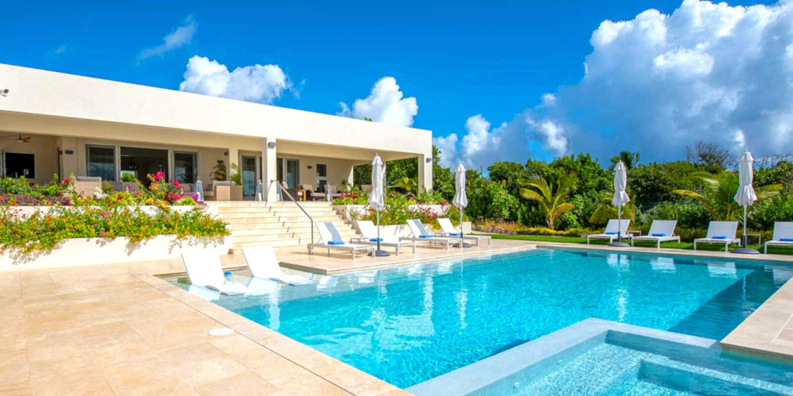 6 Bedroom Luxury Waterfront Villa for Sale, Lockrum, Anguilla — photo 1