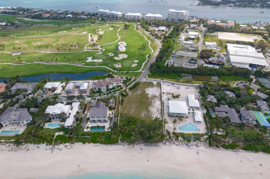 1.37 Acre Beachfront Lot for Sale, Ocean Club Estates, Paradise Island, Bahamas — photo 3