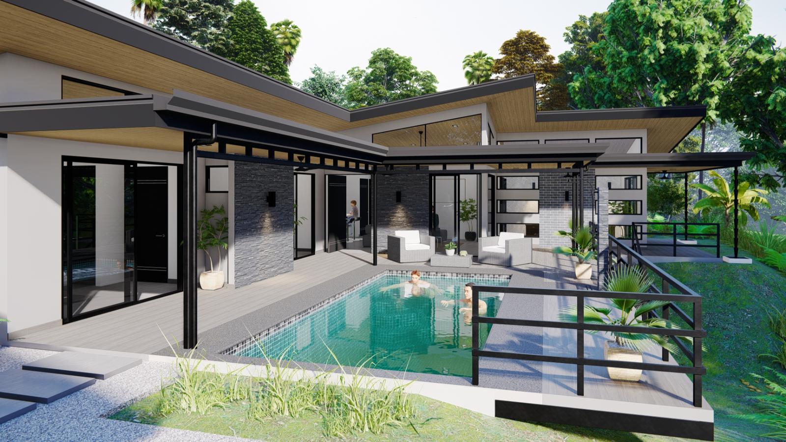 3 Bedroom Pre-Construction Home for Sale, Playa Hermosa, Costa Rica — photo 3