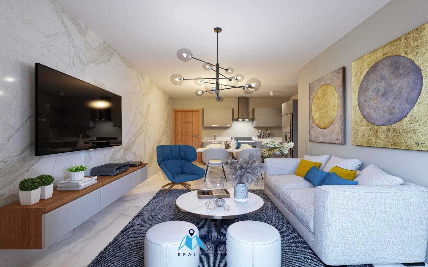 Id-2019 Three Bedroom Condo For Sale In Bavaro Punta Cana — photo 4