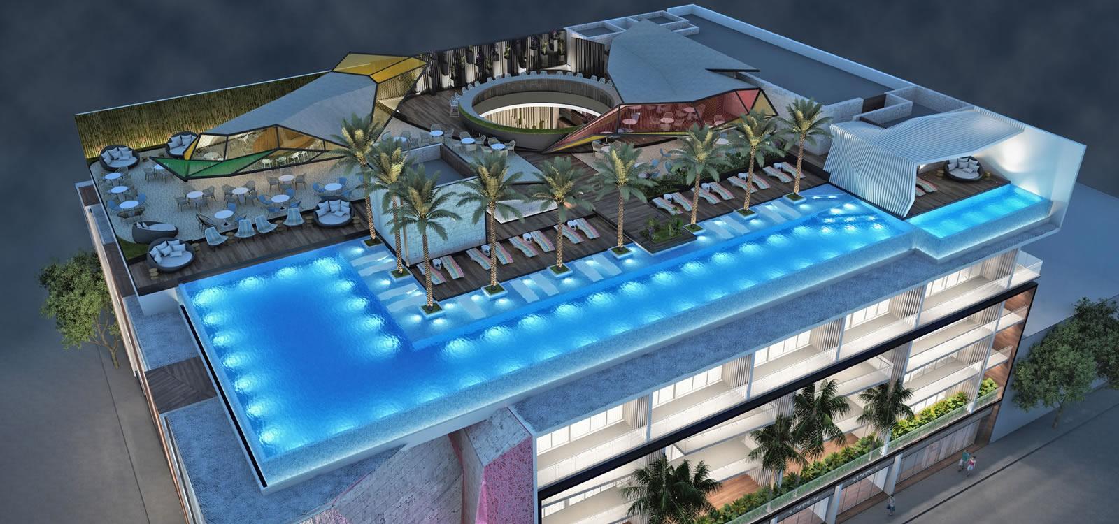 2 Bedroom Condos for Sale, The Fives Downtown, Playa del Carmen, Riviera Maya, Mexico — photo 4