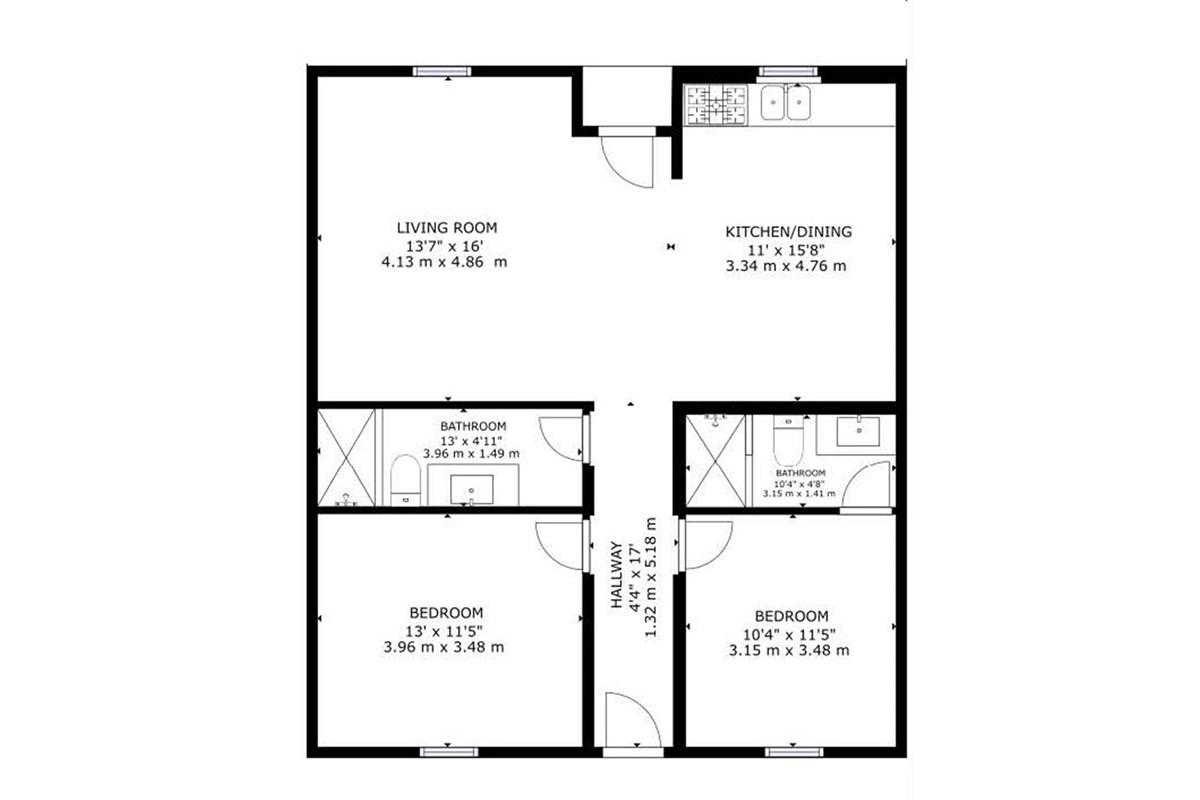 2 Bedroom Home for Sale, Kaya Caribe 62C, Noord Saliña, Bonaire — photo 3