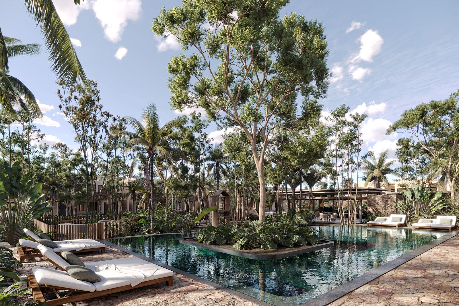 2 Bedroom Condos for Sale, Saumeria, Tulum, Quintana Roo, Mexico — photo 2