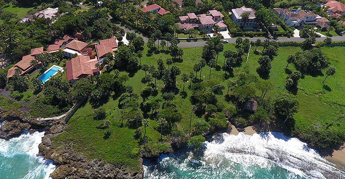 2 Acre Oceanfront Lot for Sale, Las Olas, Sea Horse Ranch, Cabarete, Dominican Republic — photo 1