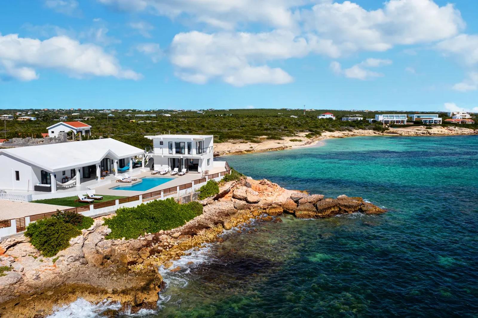 4 Bedroom Oceanfront Villa for Sale, Lockrum, Anguilla — photo 1
