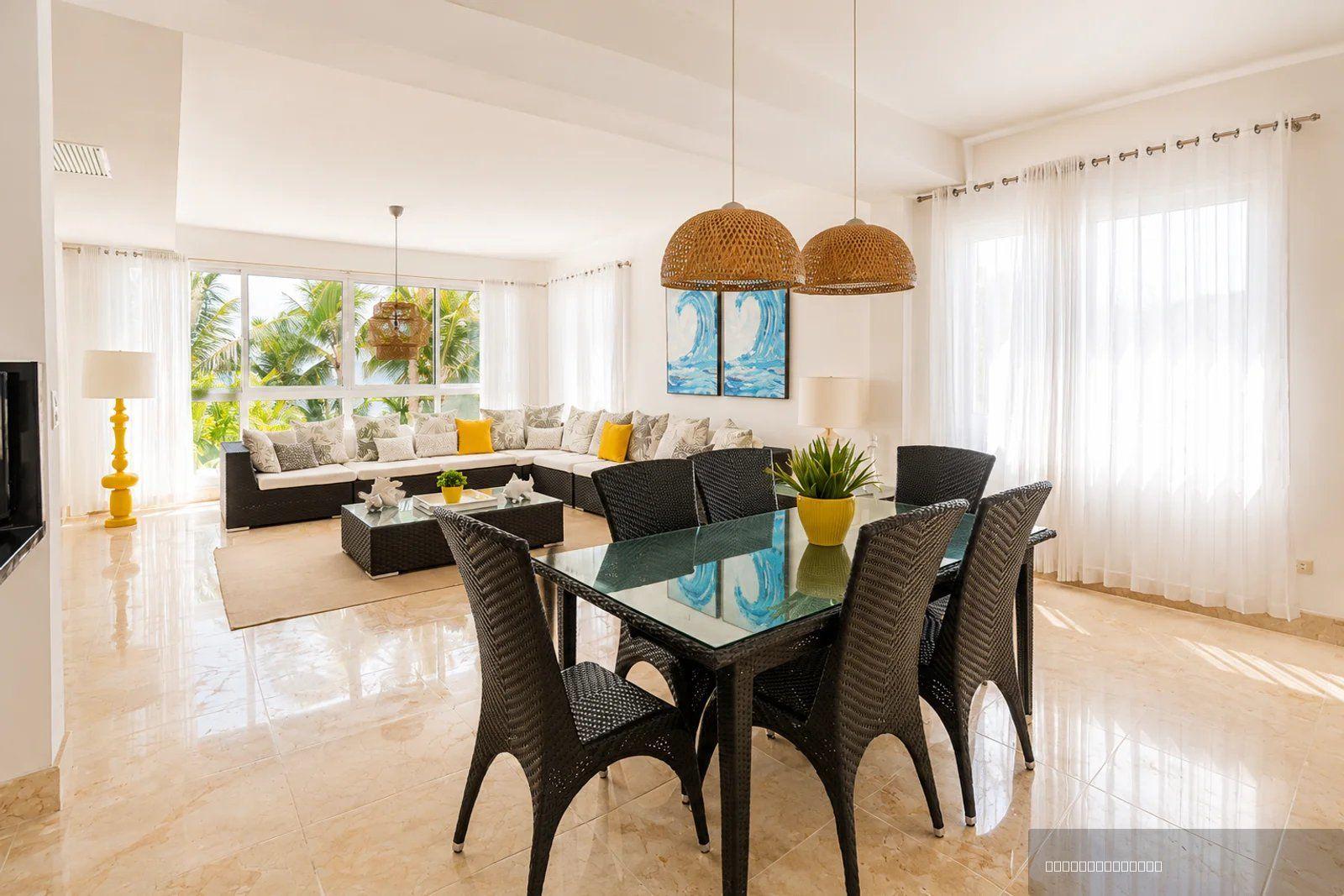 Beachfront 3-Level Penthouse in Playa Laguna, Sosúa — photo 4