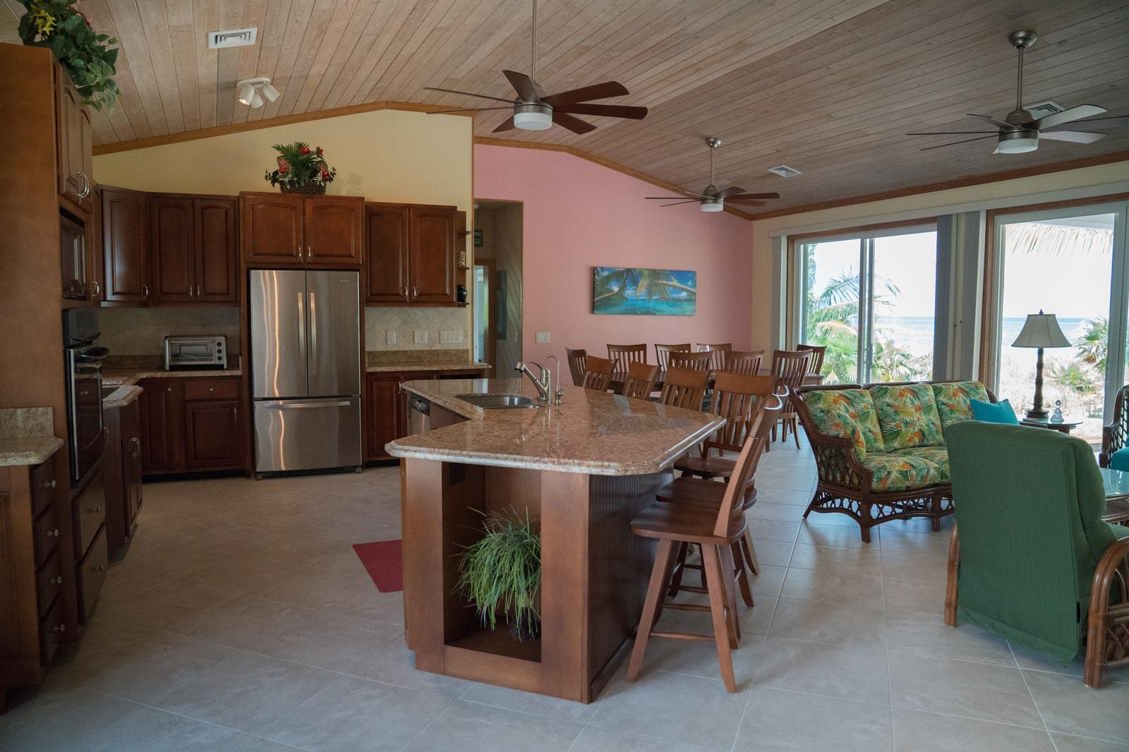 3 Bedroom Beachfront Home for Sale, Greenwood Estates, Cat Island, Bahamas — photo 2
