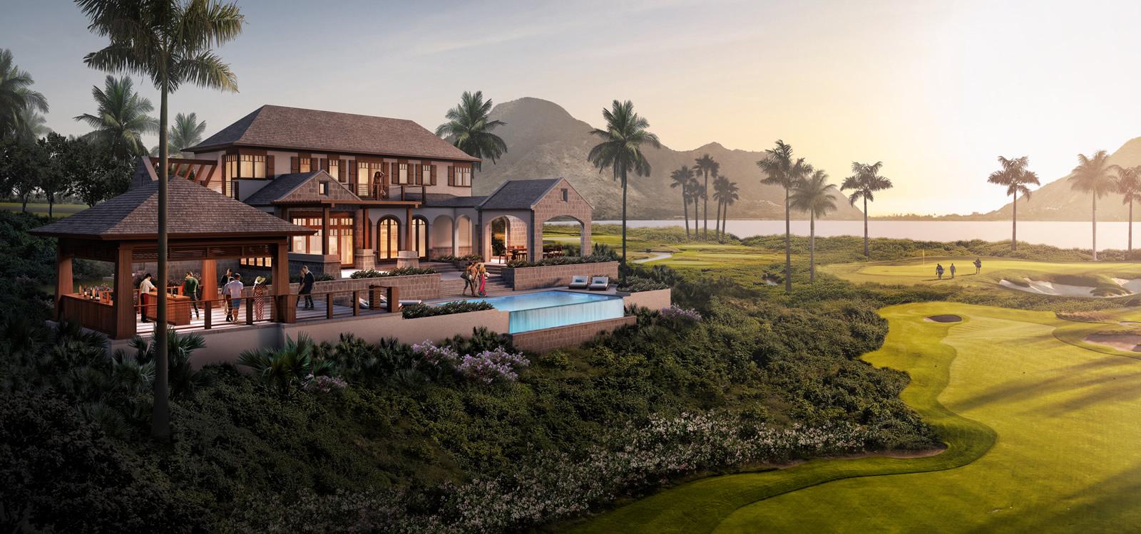 1/2 to 3/4 Acre Golf Course Home Sites for Sale, Christophe Harbour, St Kitts — photo 1