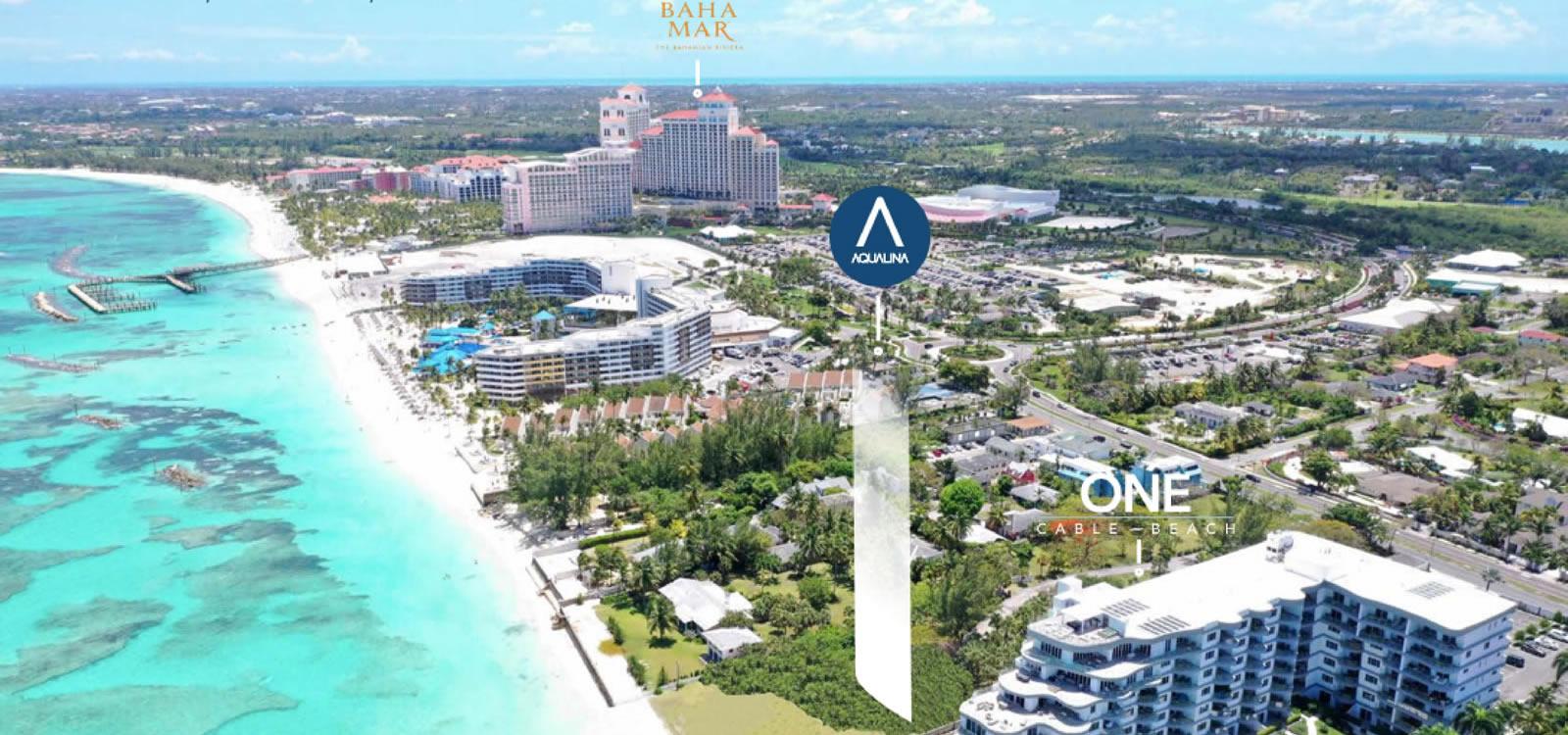 3 Bedroom Beachfront Condo for Sale, Aqualina, Cable Beach, Bahamas — photo 3