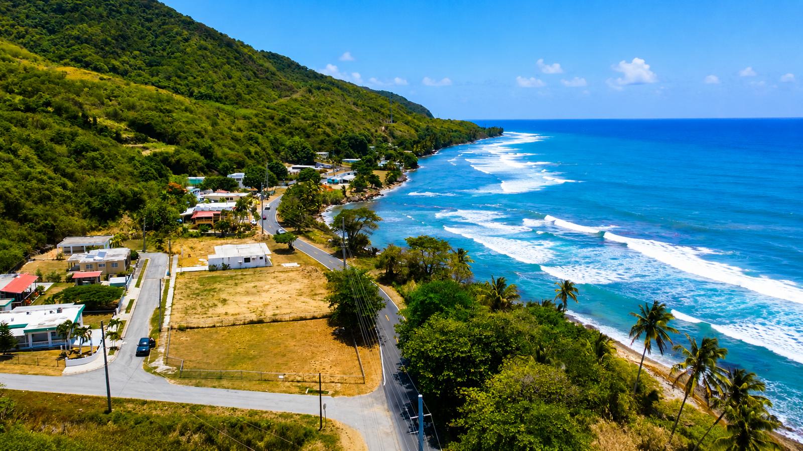 Flat oceanfront land lot for sale in Patillas, Puerto Rico — photo 1