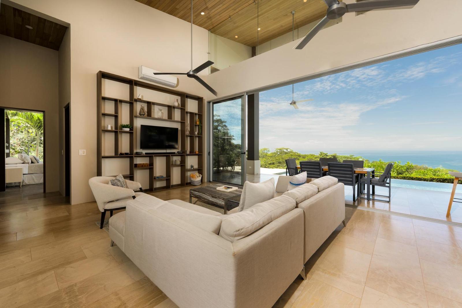 3 Bedroom Ocean-View Luxury Home for Sale, Bella Vista Estate, Dominical, Bahia Ballena, Puntarenas, Costa Rica — photo 3
