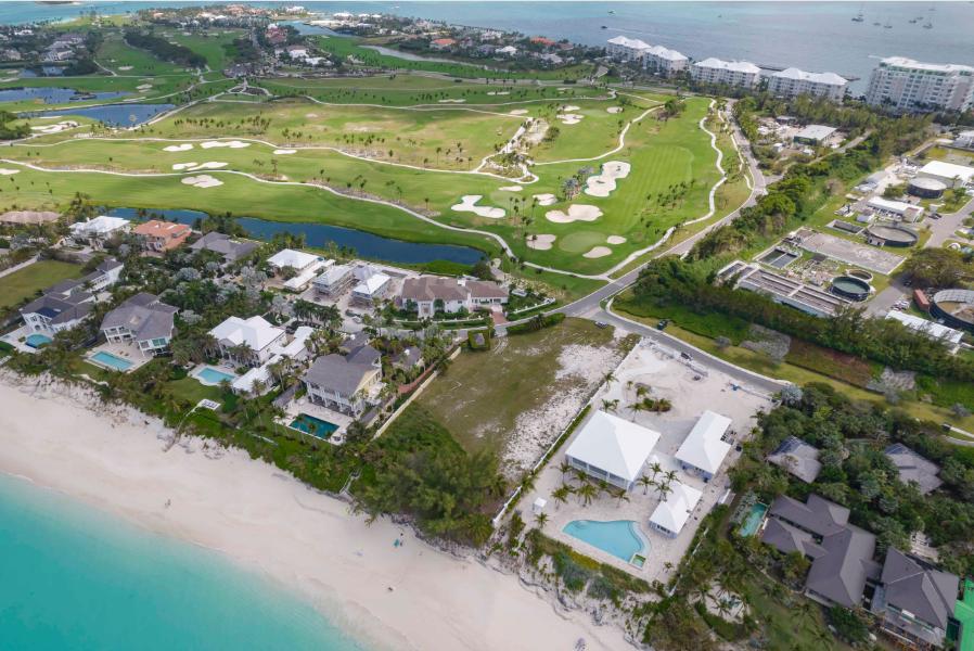 1.37 Acre Beachfront Lot for Sale, Ocean Club Estates, Paradise Island, Bahamas — photo 1