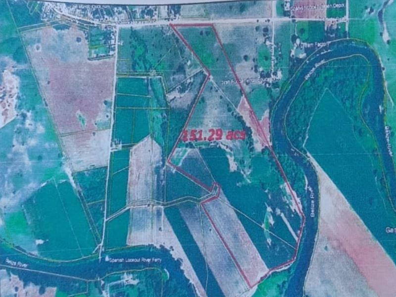 #4213 – 151 Acres of Land + 500' Belize River Frontage near Spanish Lookout, Cayo District, Belize — photo 3